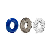 Stay Hard - Triple Stretch 3 Pack Cock Rings